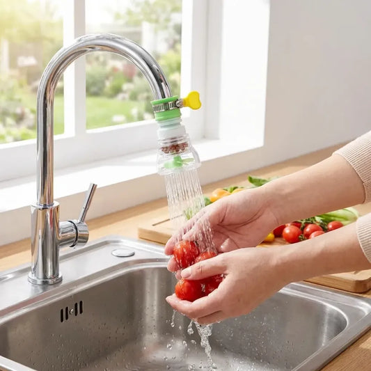 0208 360 degree water saving faucet expandable valve splash regulator - kitchen tool