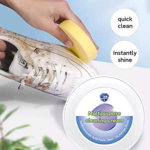 Shoes stains cleaning cream