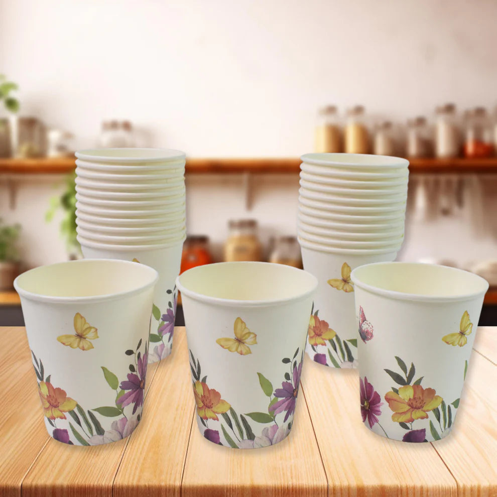 24 pcs mix design paper cups