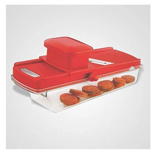 Precision adjustable food slicer