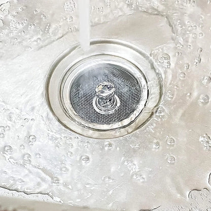 Adjustable sink strainer basket - kitchen tool