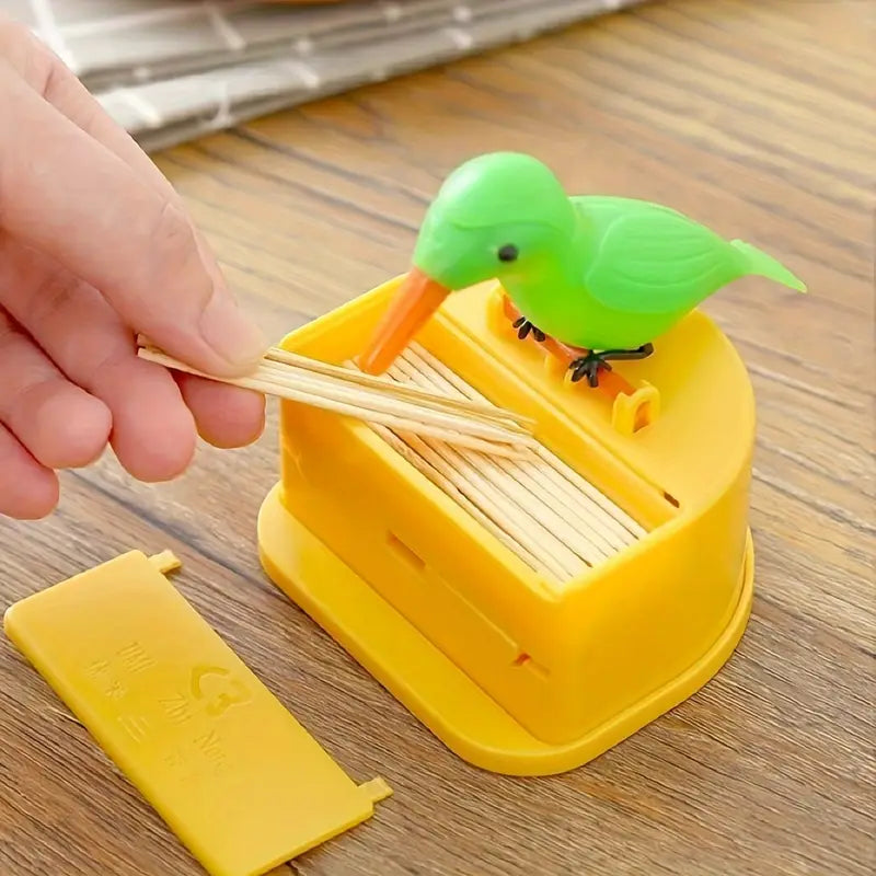 Automatic toothpick dispenser
