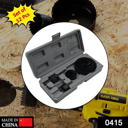 12-Piece Hole Saw Kit