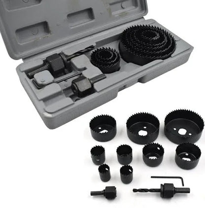 12-Piece Hole Saw Kit