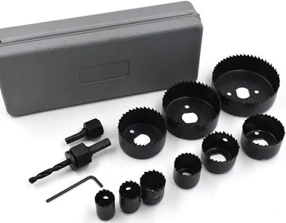 12-Piece Hole Saw Kit