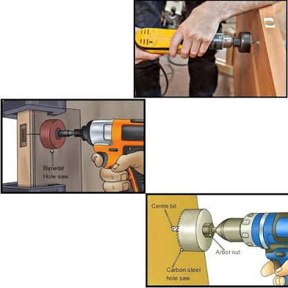 12-Piece Hole Saw Kit