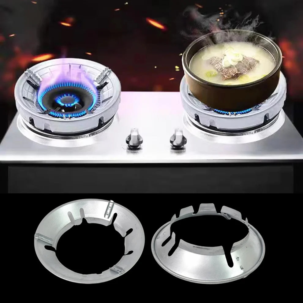 Windproof gas burner cover
