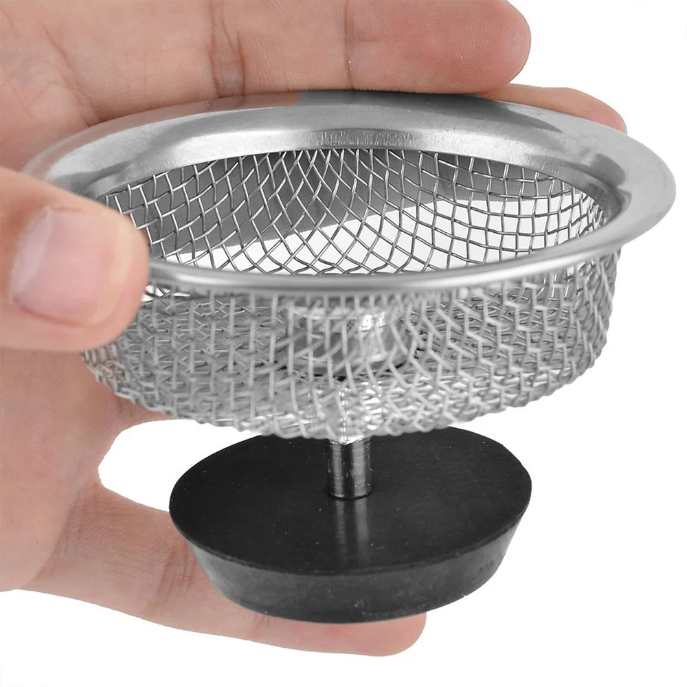 Adjustable sink strainer basket