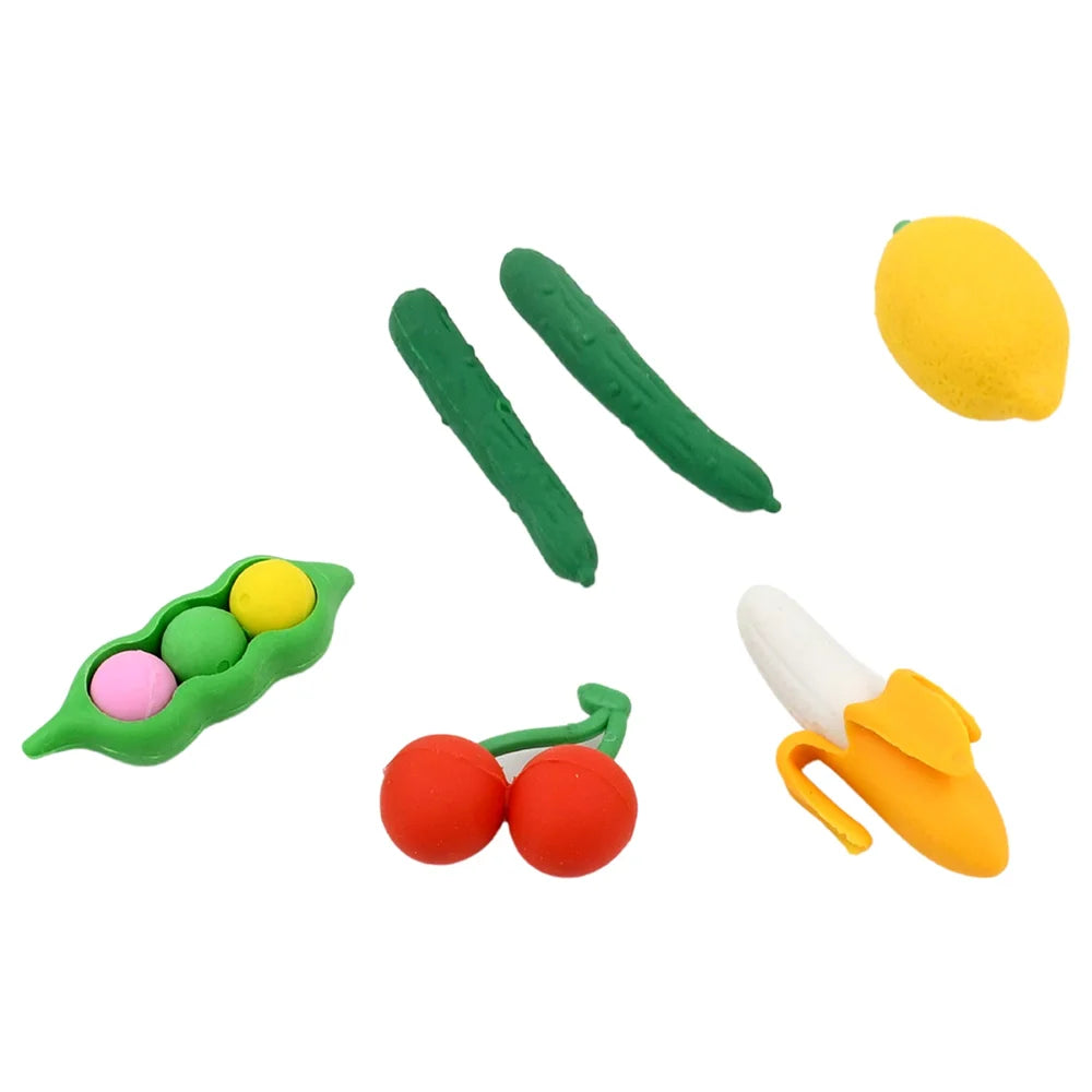 3d fun shape erasers