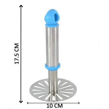 0586a stainless steel potato masher paubhaji - home & kitchen