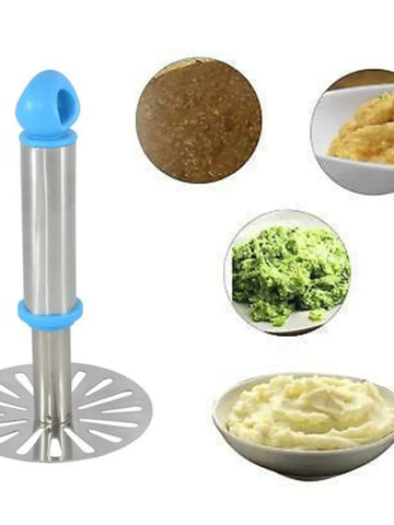 0586a Stainless Steel Potato Masher Paubhaji Masher