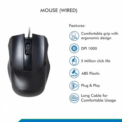 Wired Optical USB Mouse