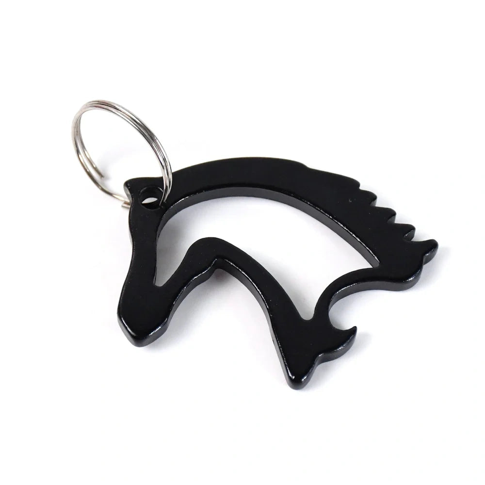 Elegant horse keychain