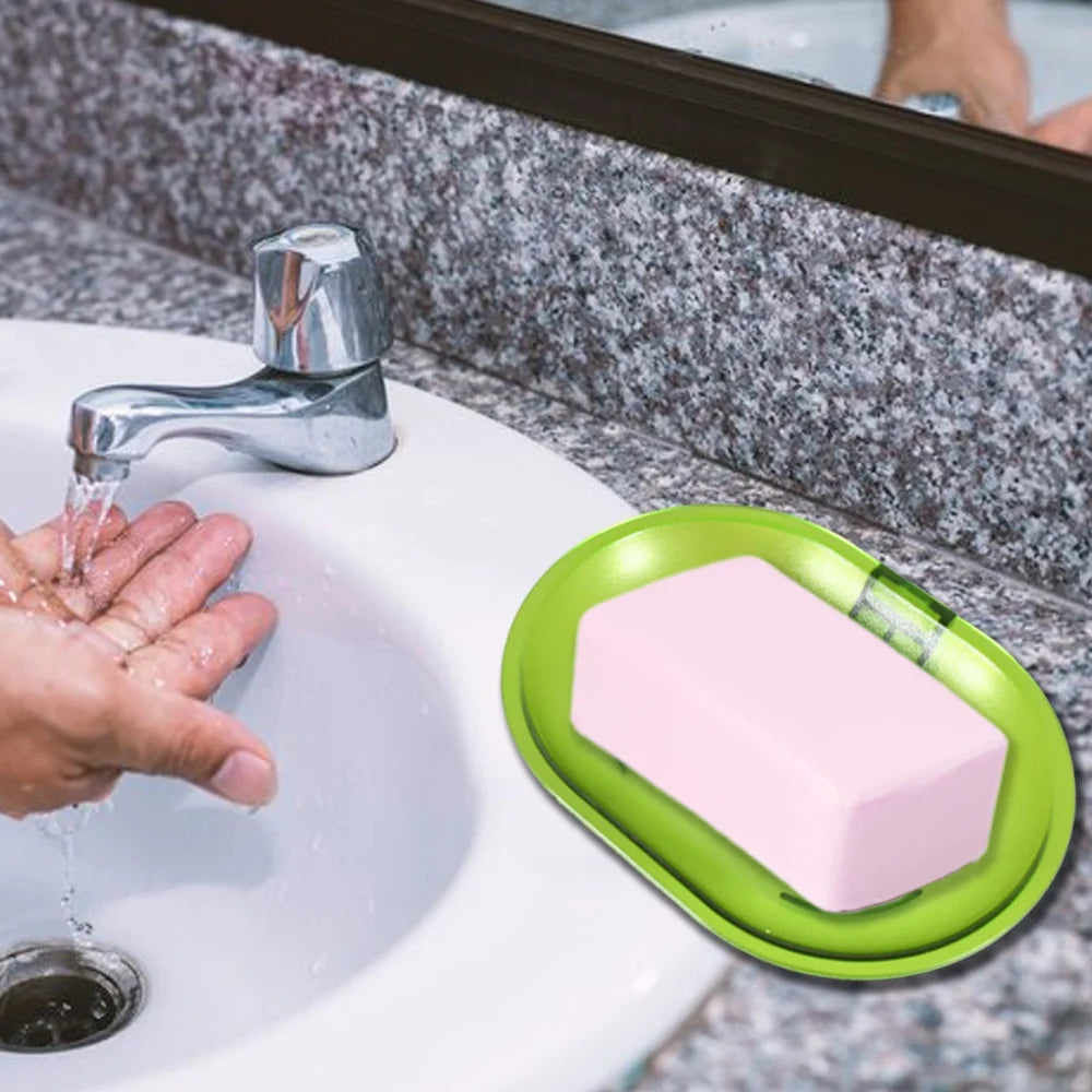 No-drill soap holder