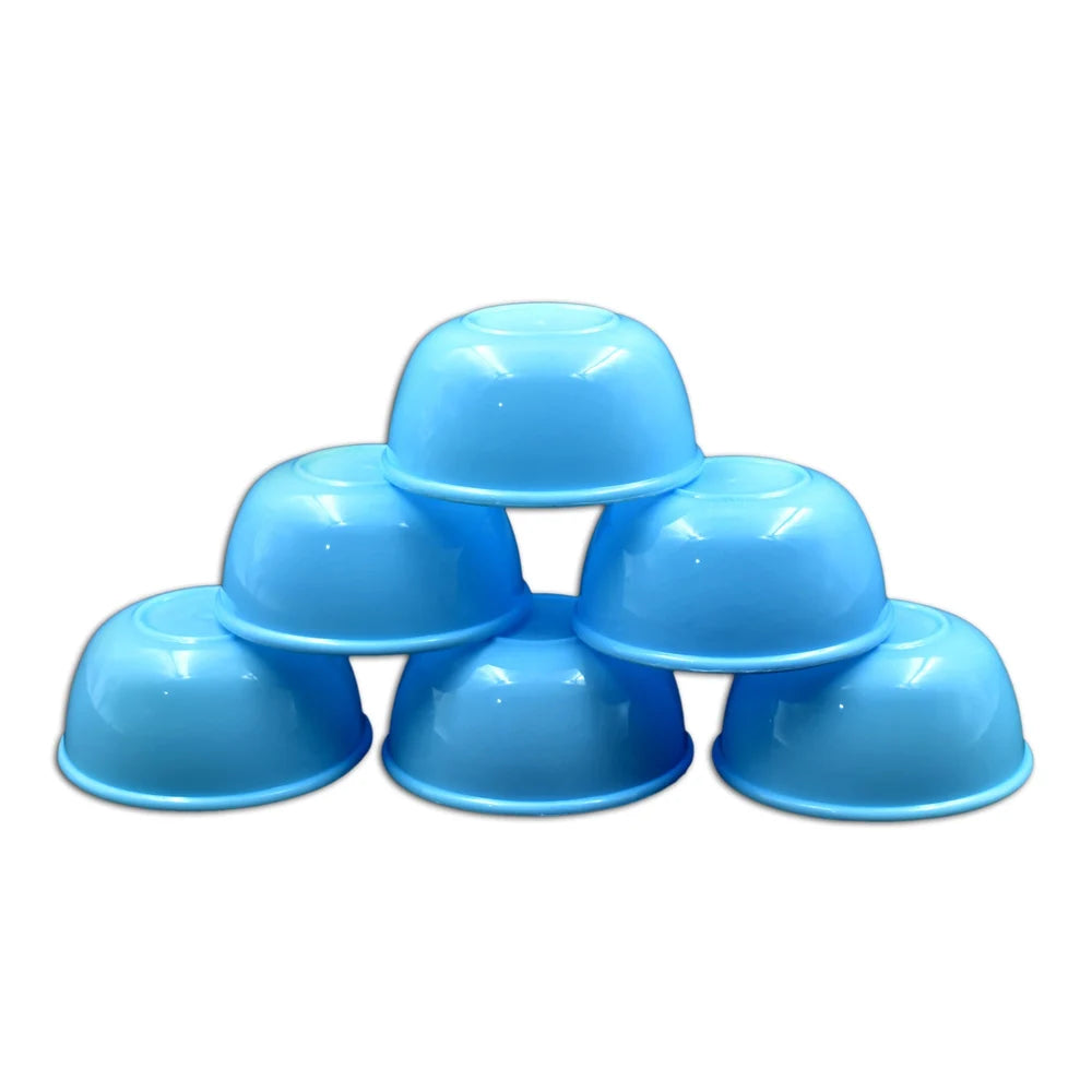 6-piece unbreakable mini bowls