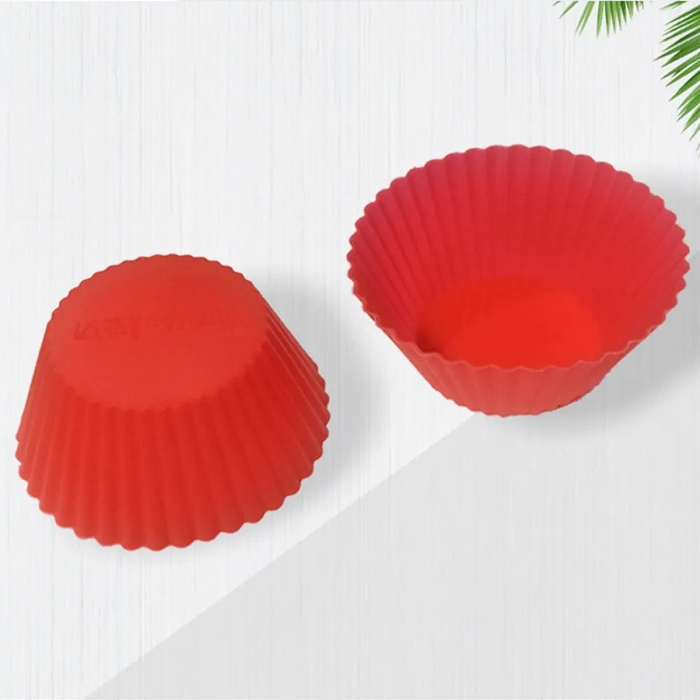 0700 silicone cupcake shaped baking mold fondant cake tool chocolate candy cookies pastry soap moulds - home & kitchen