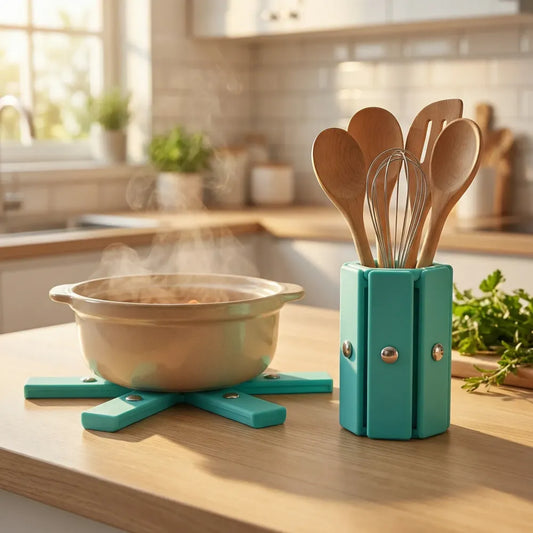 0775 foldable non-slip heat resistant kitchen hotmat - home &