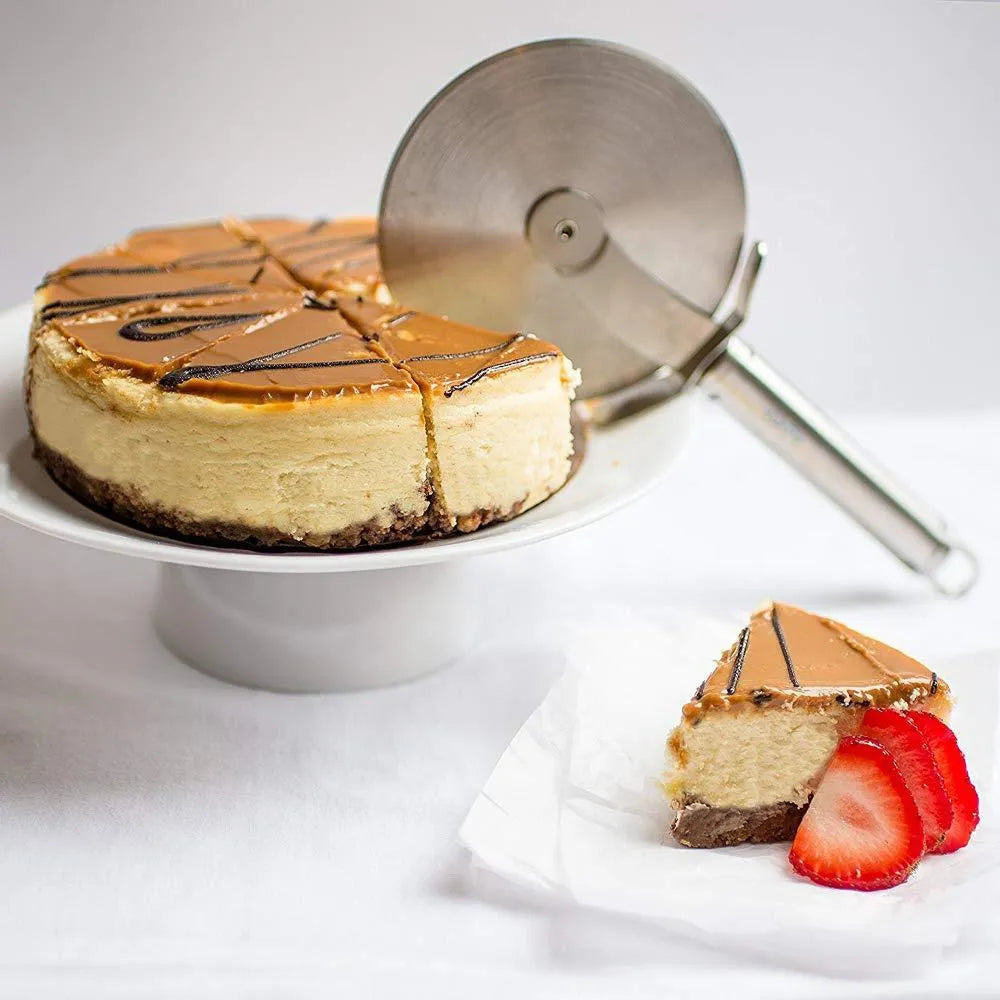 0831 stainless steal pizza cutter pastry sandwiches - home & kitchen