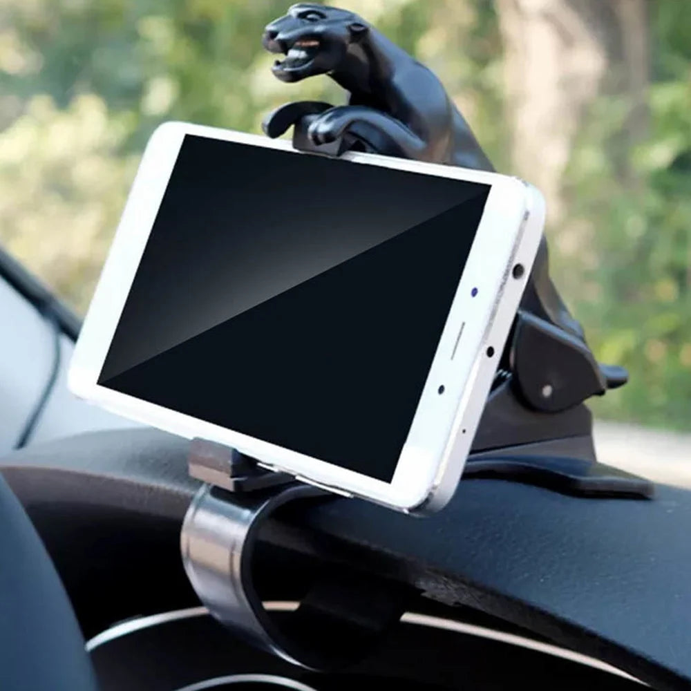 Jaguar style phone mount