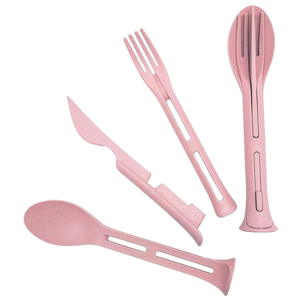 3-in-1 travel cutlery set