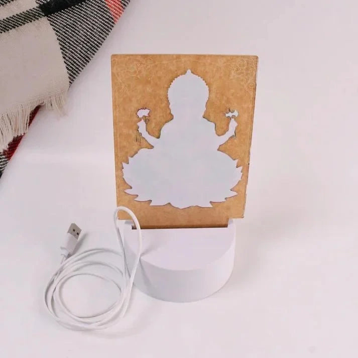 3d lord ganesh led light