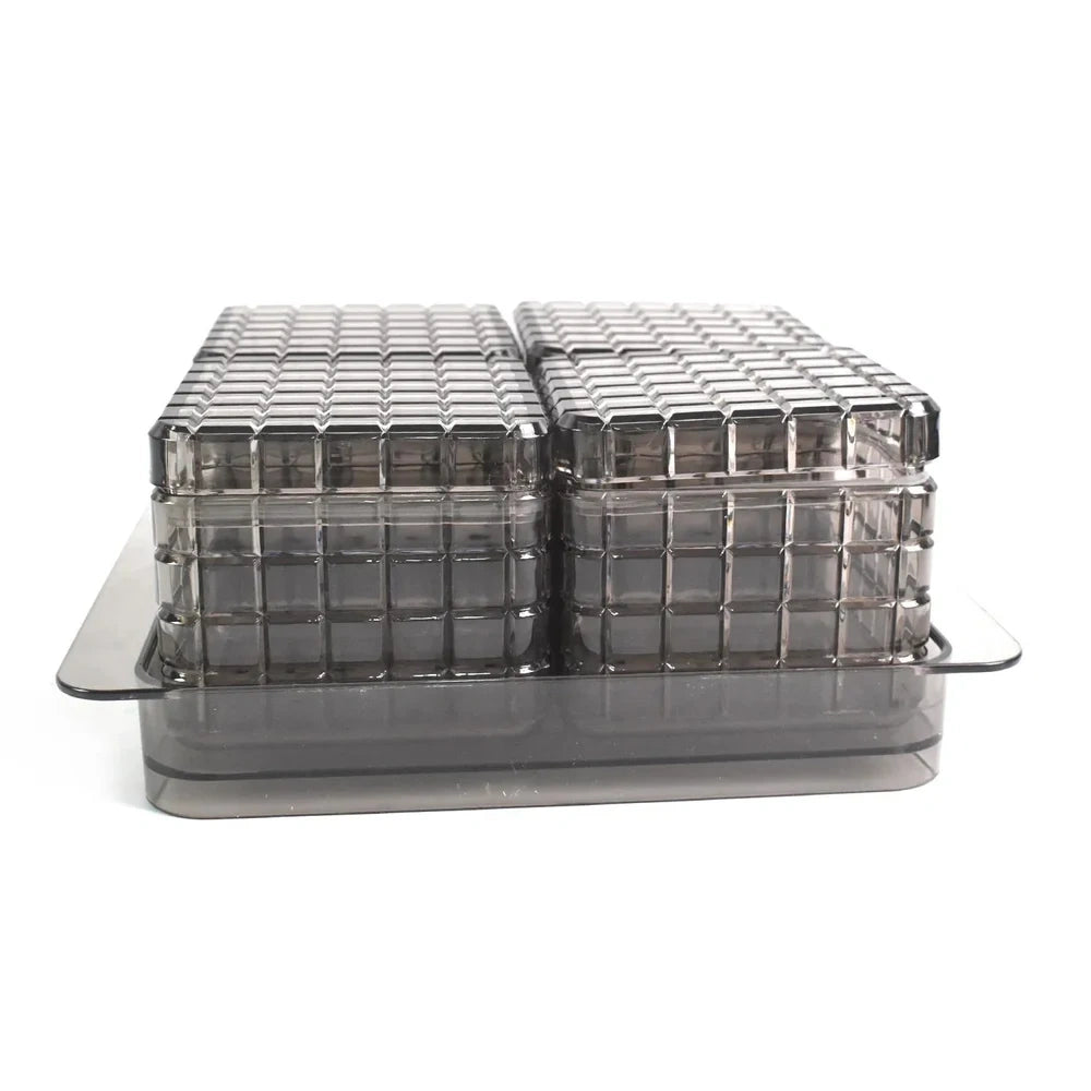 Elegant airtight dry fruit set