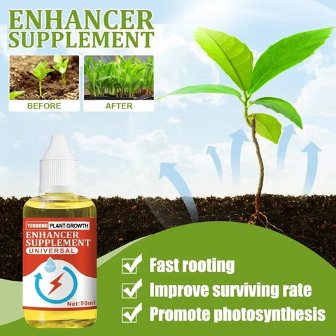 Plant growth enhancer supplement (pack of 3)