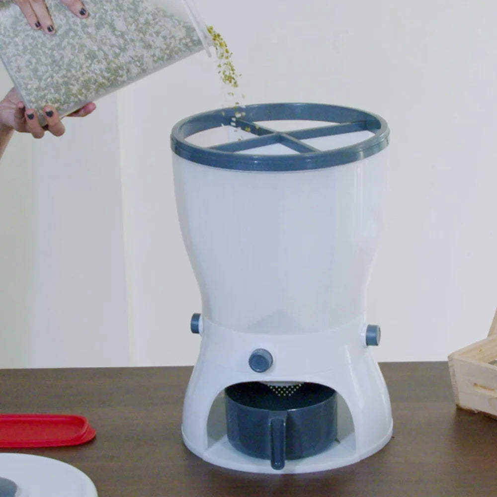 4-in-1 smart grain dispenser