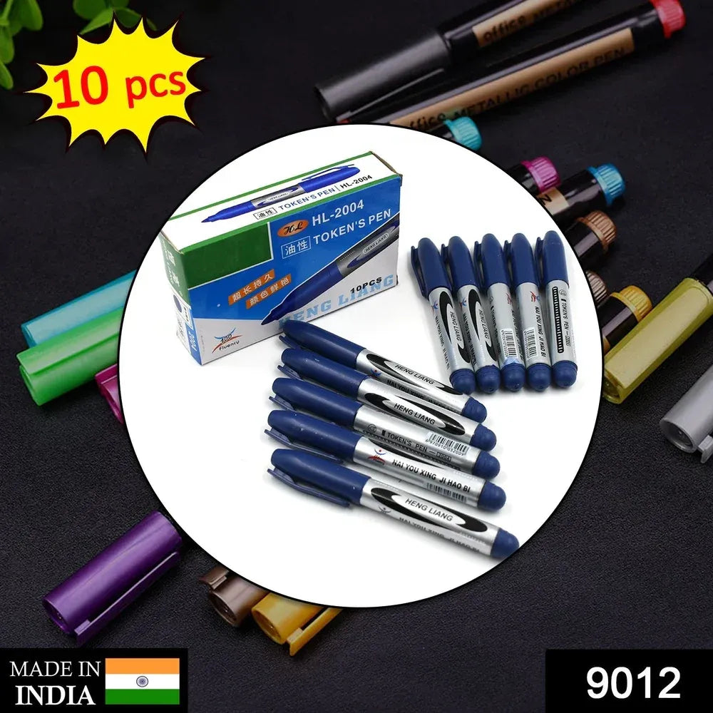 10-pack blue whiteboard markers - office