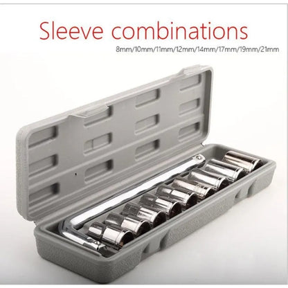 10-pc metric socket set - power & hand tools