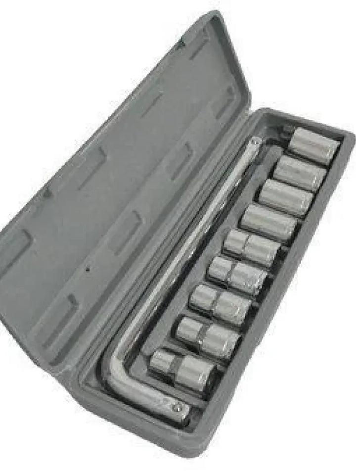 10-Pc Metric Socket Set