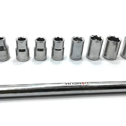 10-pc metric socket set - power & hand tools