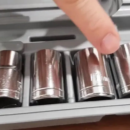 10-pc metric socket set - power & hand tools