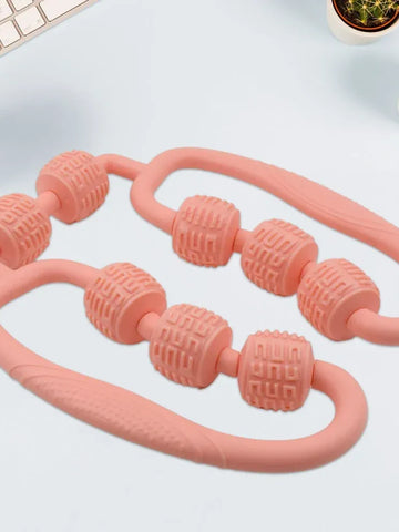 10-Wheel Muscle Massage Roller
