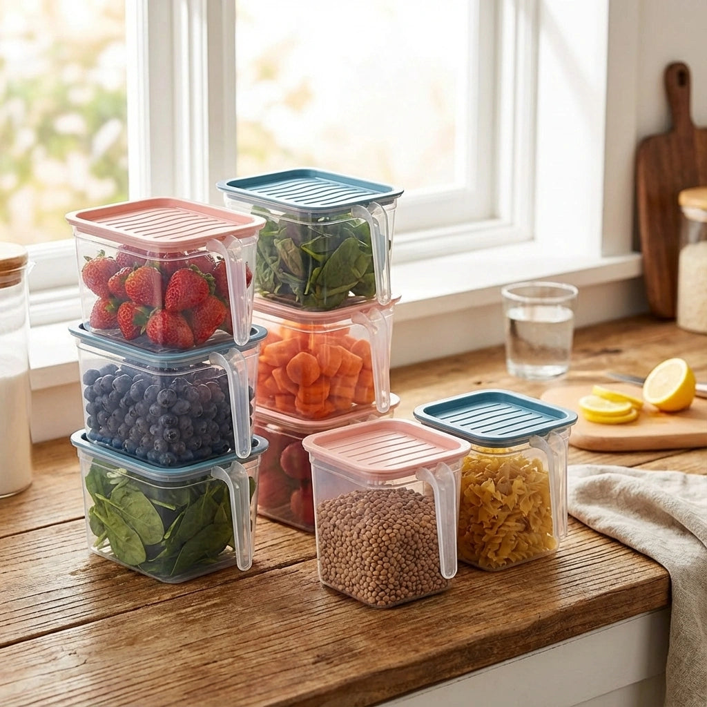 Unbreakable Storage Containers – Pack of 6