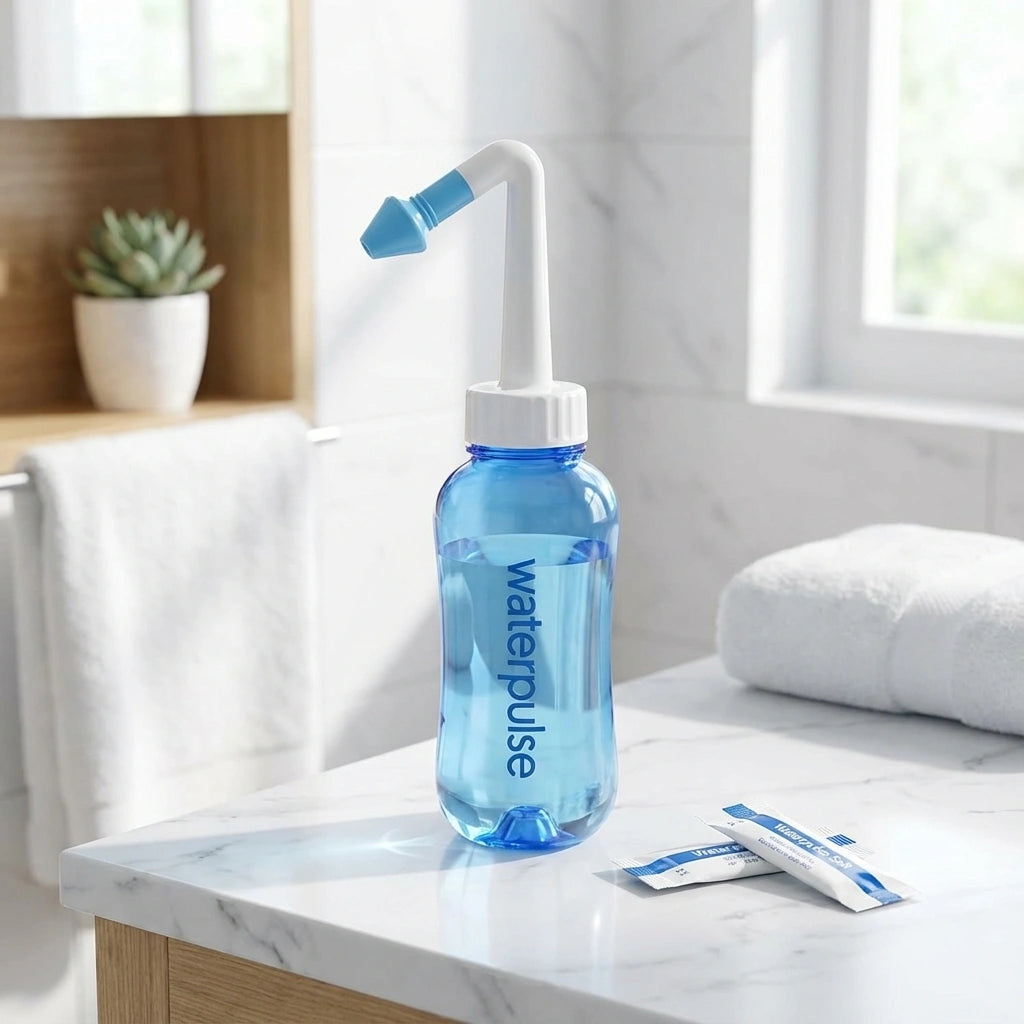 Neti Pot for Sinus Cleaning | BPA-Free Nose Wash Cleaner for Adults & Kids