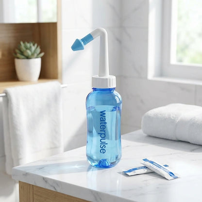 Neti Pot for Sinus Cleaning | BPA-Free Nose Wash Cleaner for Adults & Kids