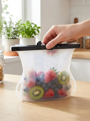Reusable Silicone Food Bags