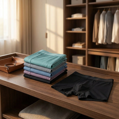 Men's Ice Silk Boxers – Pack of 5