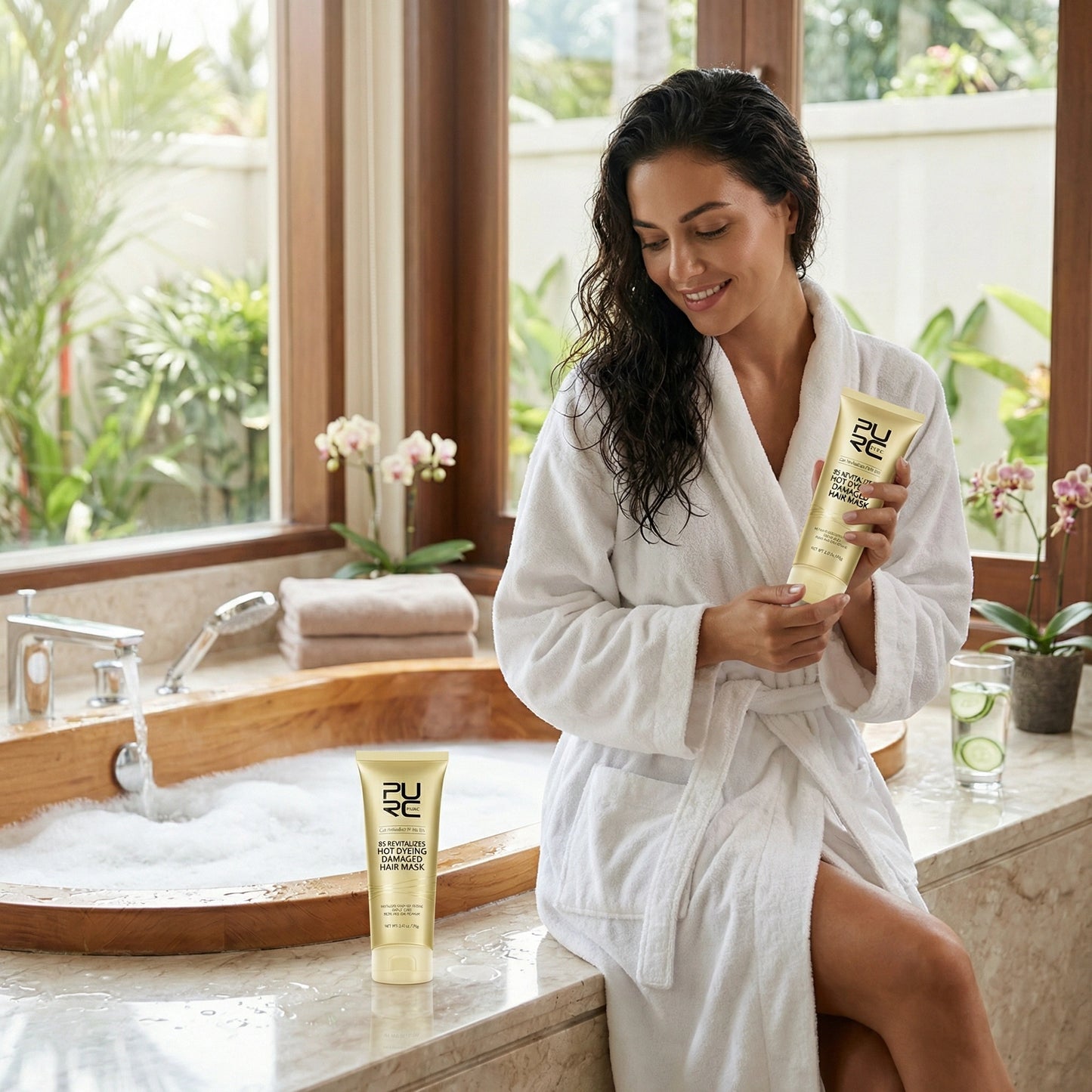 Hot Dyeing Hair Repair Mask