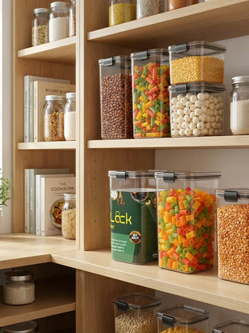 1700 Ml Airtight Lock  Lock Plastic Storage Container (1 Pc)