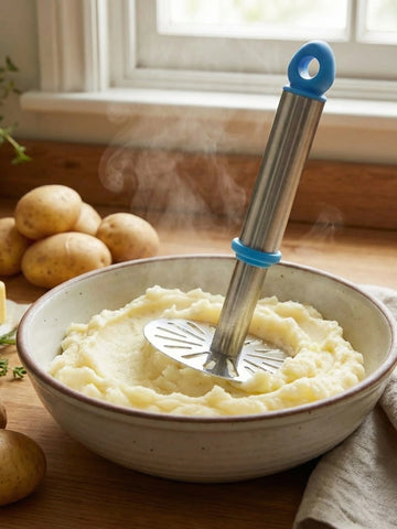 0586a Stainless Steel Potato Masher Paubhaji Masher