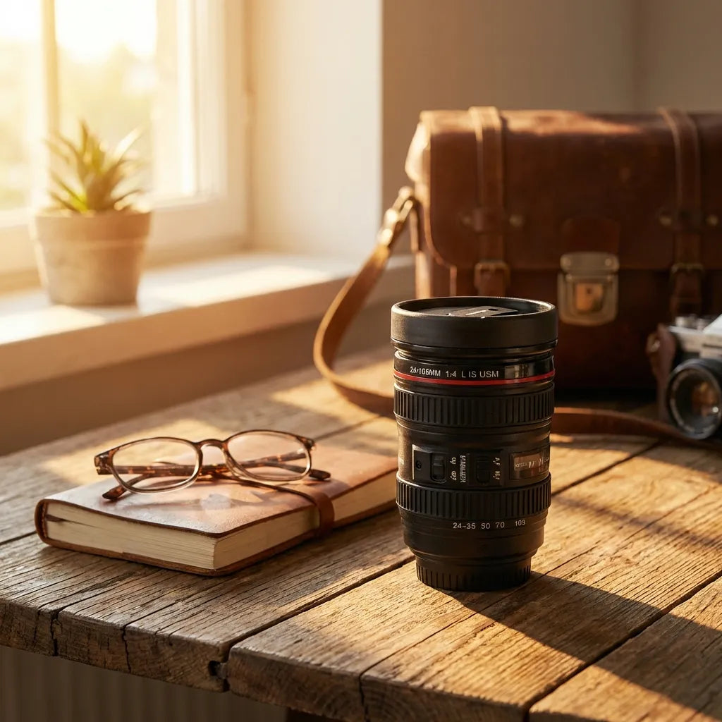 Camera Lens Coffee Mug