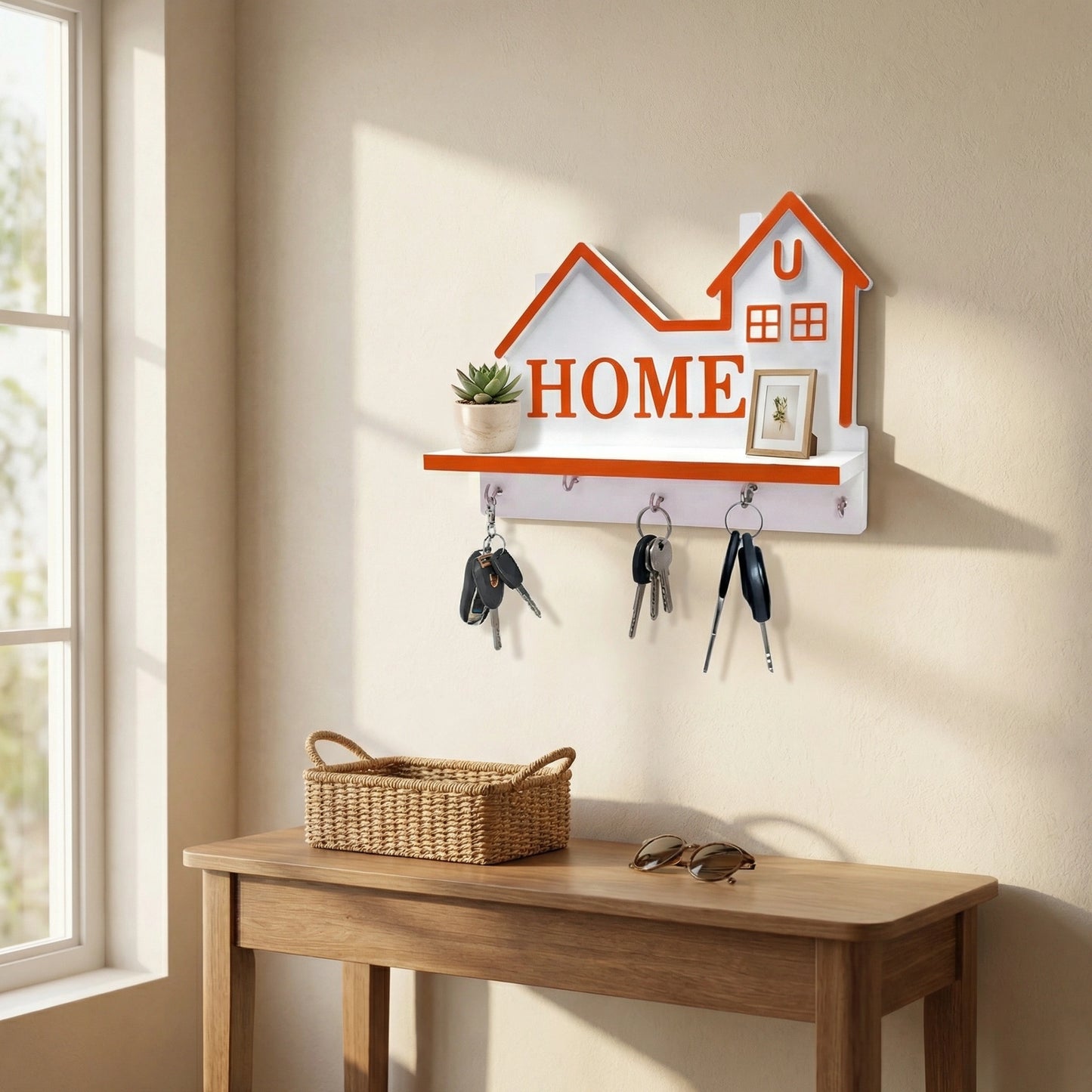 Antique Key Holder Wall Decor