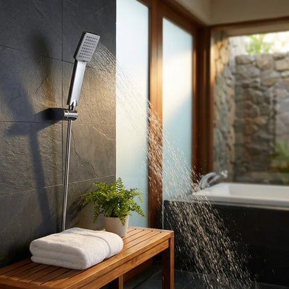 High-Pressure Handheld Showerhead