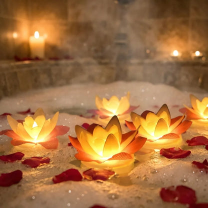 Lotus Flower Tealight Candles