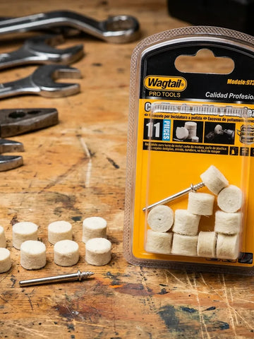 Wool Felt Polishing Pad Set