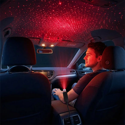 Star Lamp USB Car Fancy Light