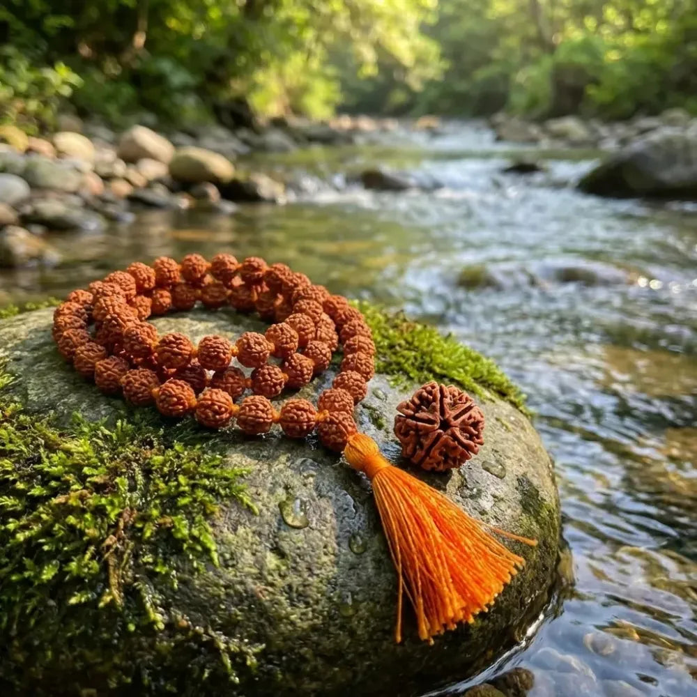 108 beads rudraksha jaap mala