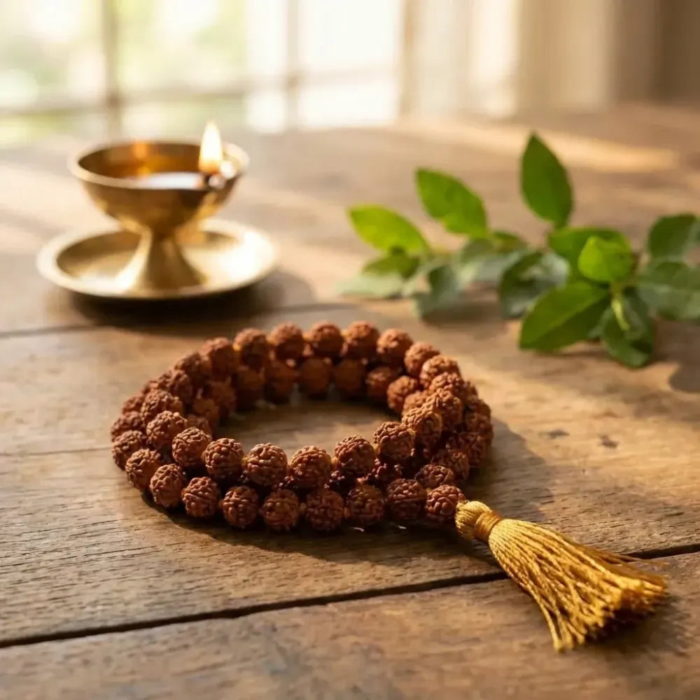 108 beads rudraksha jaap mala